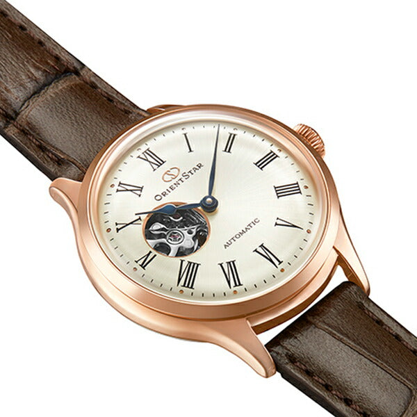 ORIENT STAR CLASSIC SEMI SKELETON RK-ND0003S White Automatic Women Watch New Box