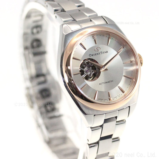 ORIENT Star RK-ND0101S Silver Automatic Semi Skeleton Women's Watch