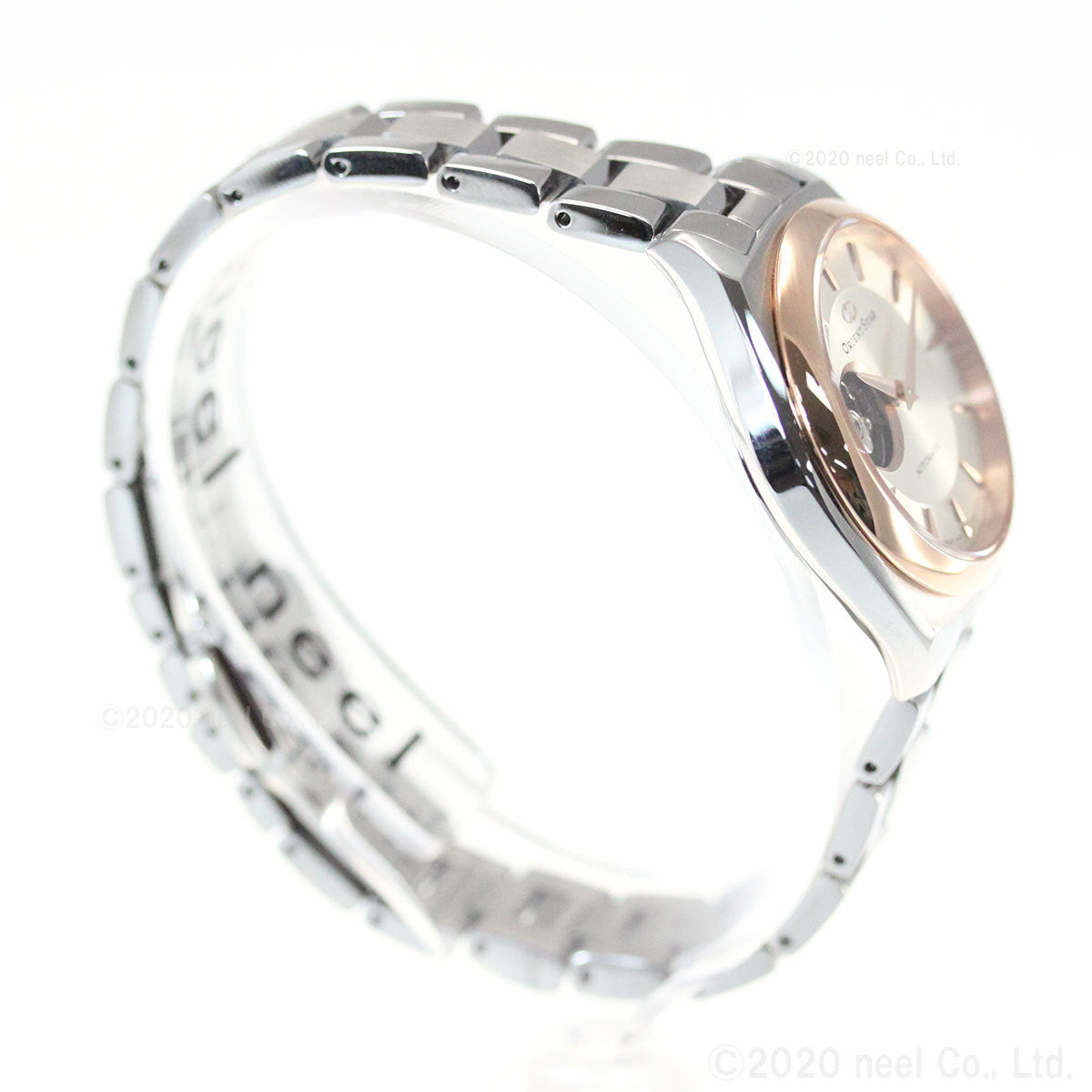 ORIENT Star RK-ND0101S Silver Automatic Semi Skeleton Women's Watch