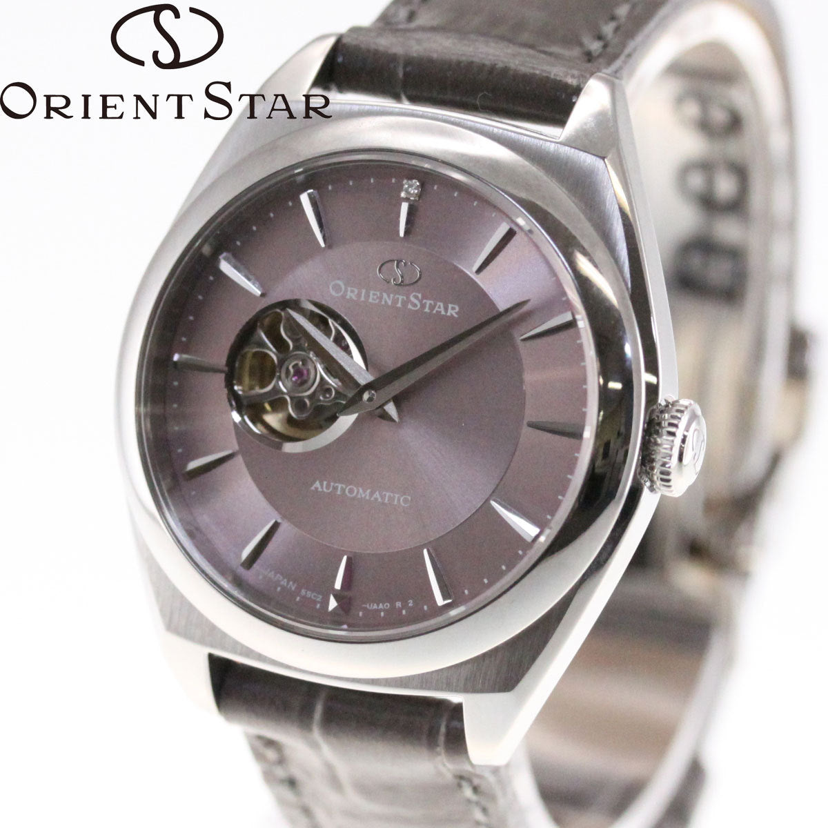 ORIENT STAR SEMI SKELETON RK-ND0103N Light Purple Automatic Women Watch New Box