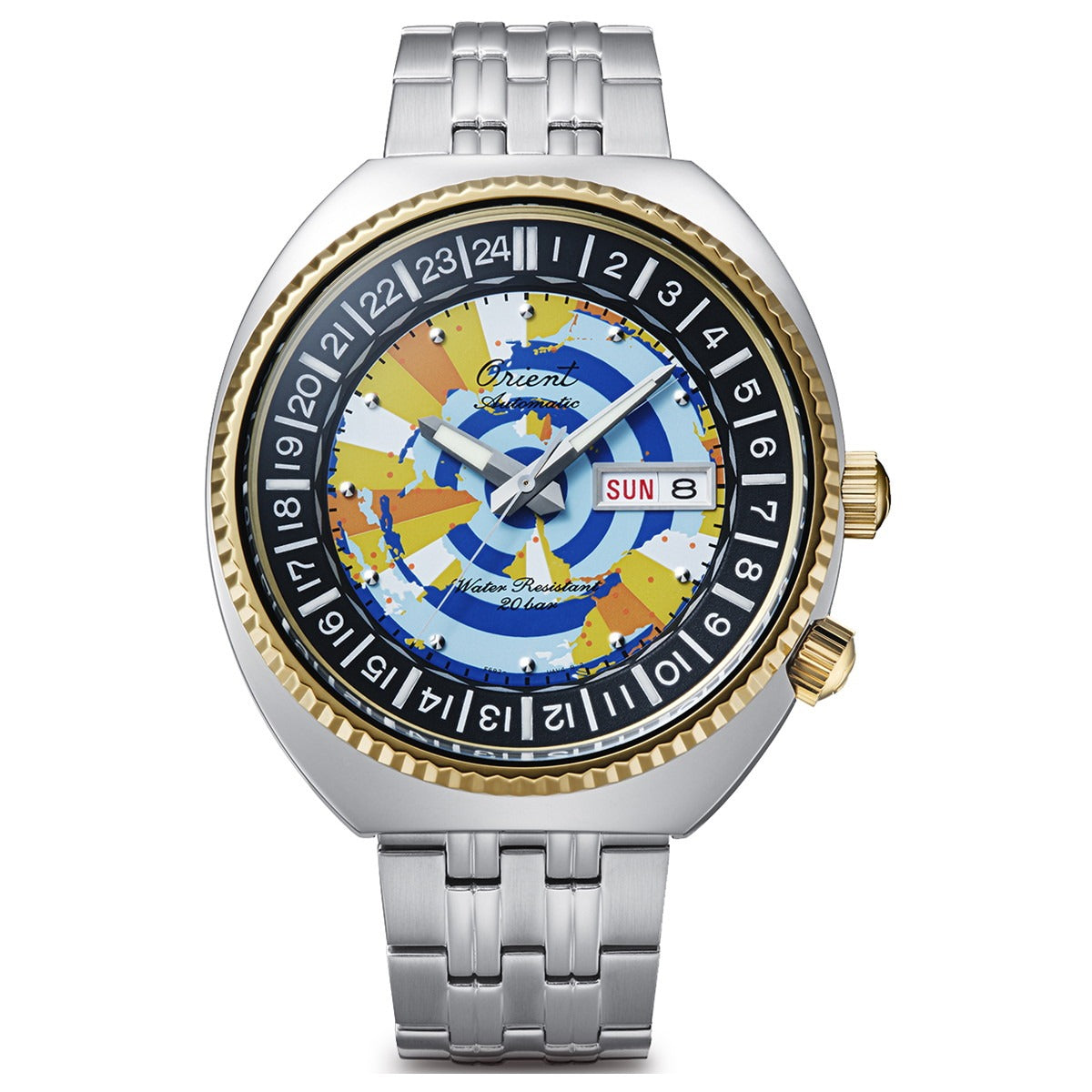 ORIENT Revival RN-AA0E08Y Silver Automatic Mechanical Men's Watch