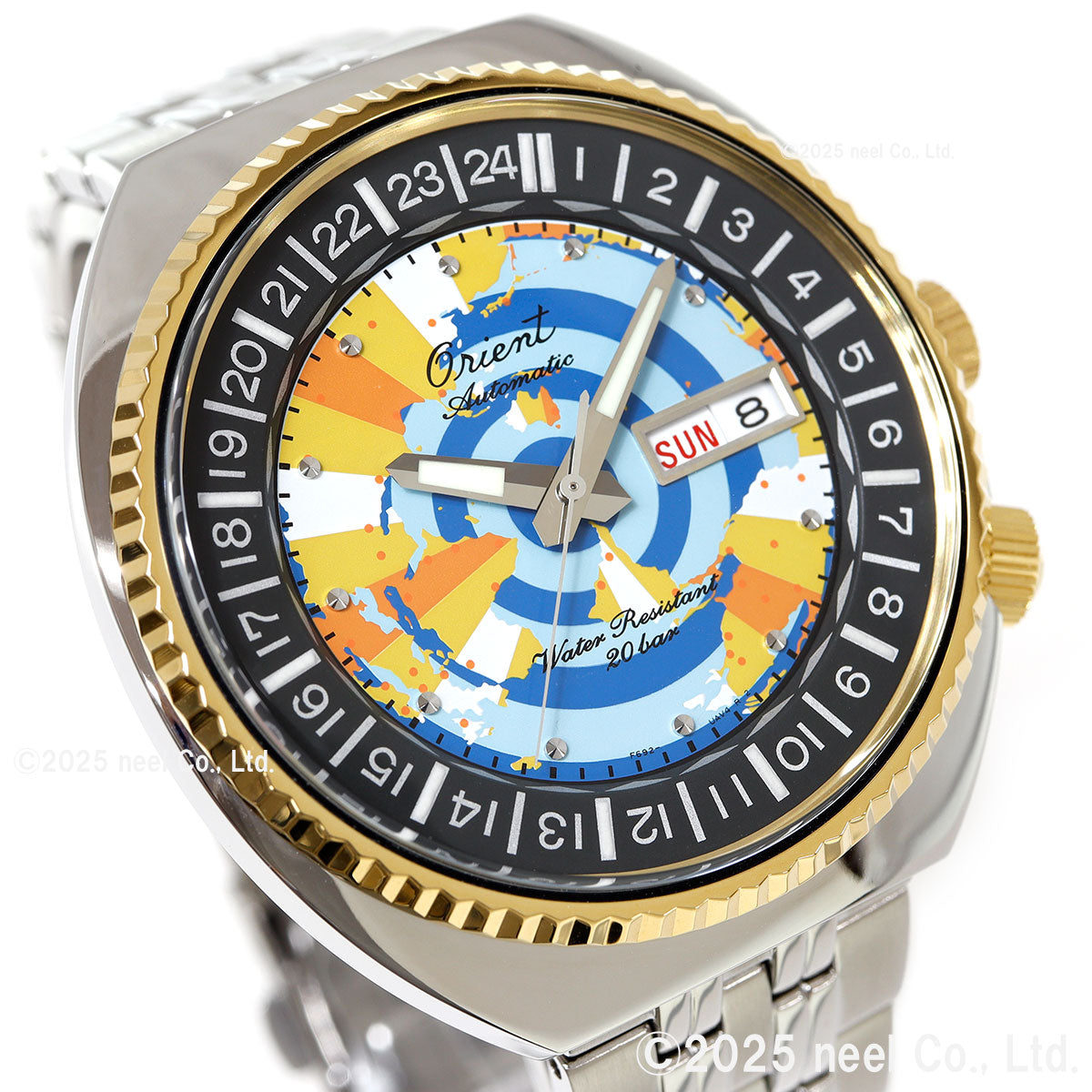 ORIENT Revival RN-AA0E08Y Silver Automatic Mechanical Men's Watch