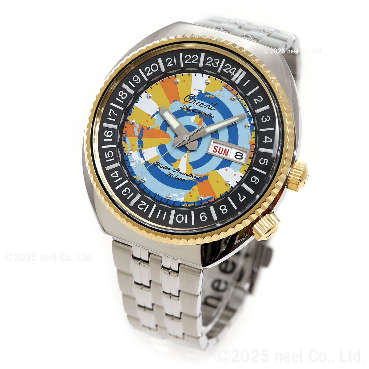 ORIENT Revival RN-AA0E08Y Silver Automatic Mechanical Men's Watch