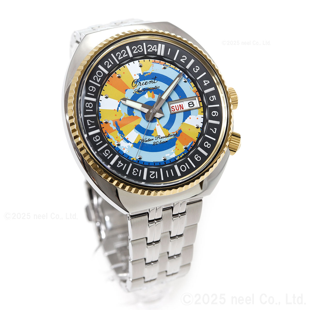 ORIENT Revival RN-AA0E08Y Silver Automatic Mechanical Men's Watch