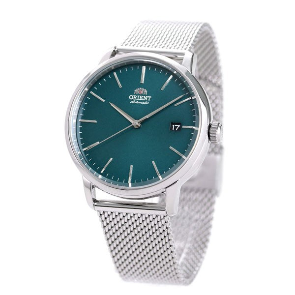 ORIENT RN-AC0E06E Green contemporary Basic Concept Mesh Men's Watch