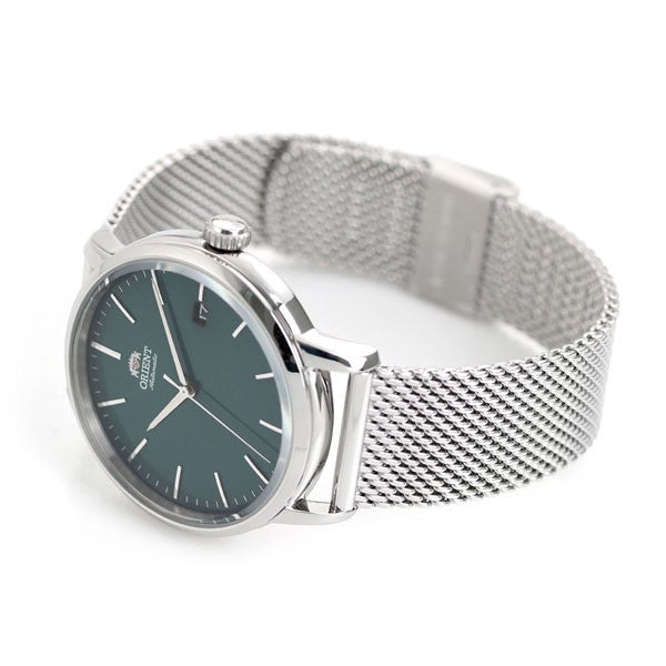 ORIENT RN-AC0E06E Green contemporary Basic Concept Mesh Men's Watch