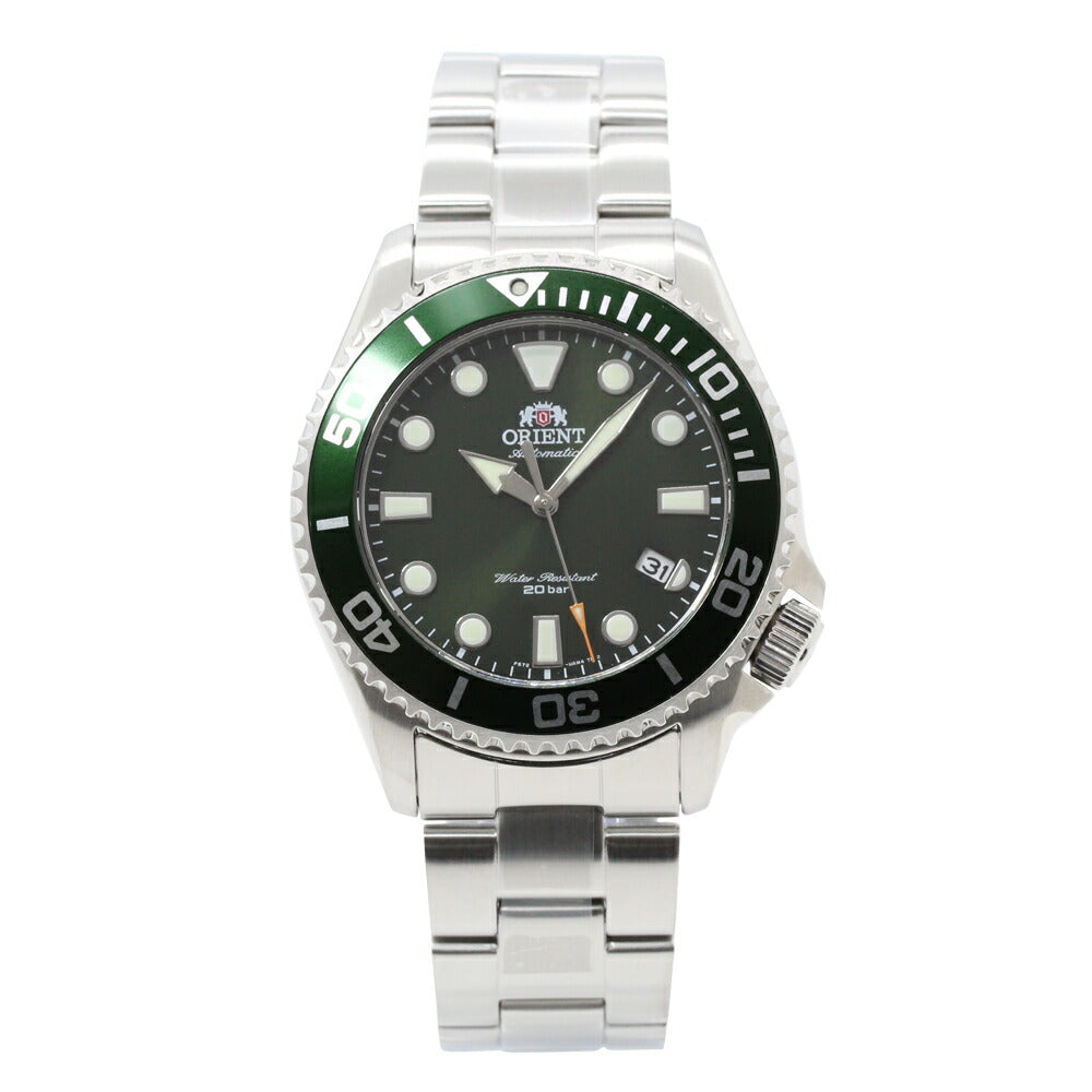 ORIENT SPORTS RN-AC0K02E Green Diver Style 200m Mechanical Mens Watch