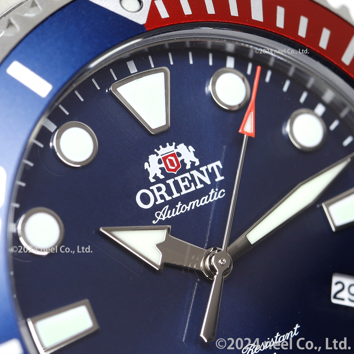 ORIENT SPORTS RN-AC0K03L Blue Diver Style 200m Mechanical Men's Watch