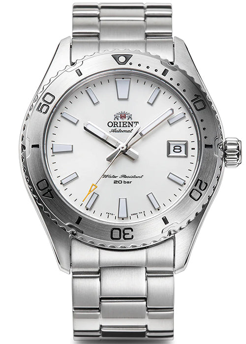 ORIENT Mako RN-AC0Q03S White SPORTS Diver Men's Watch