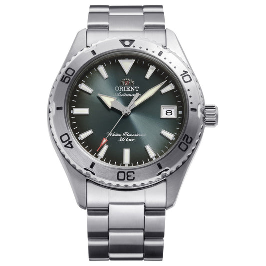 ORIENT Mako RN-AC0Q13E Green Mechanical Stainless Steel Men's Watch