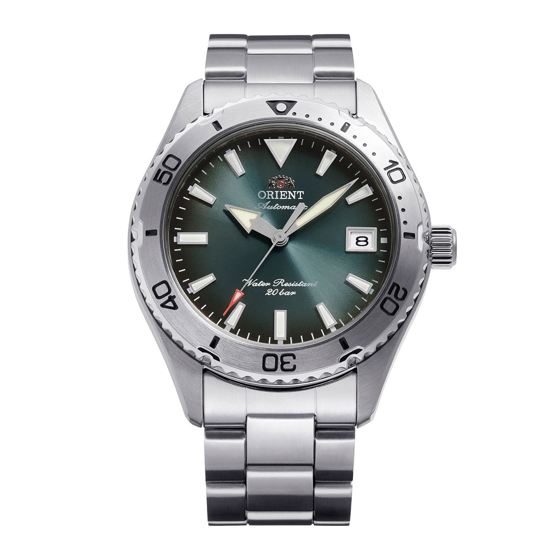 ORIENT Mako RN-AC0Q13E Green Mechanical Stainless Steel Men's Watch