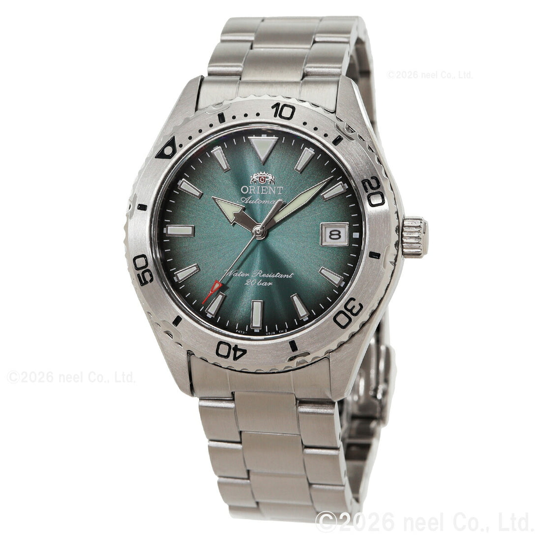 ORIENT Mako RN-AC0Q13E Green Mechanical Stainless Steel Men's Watch