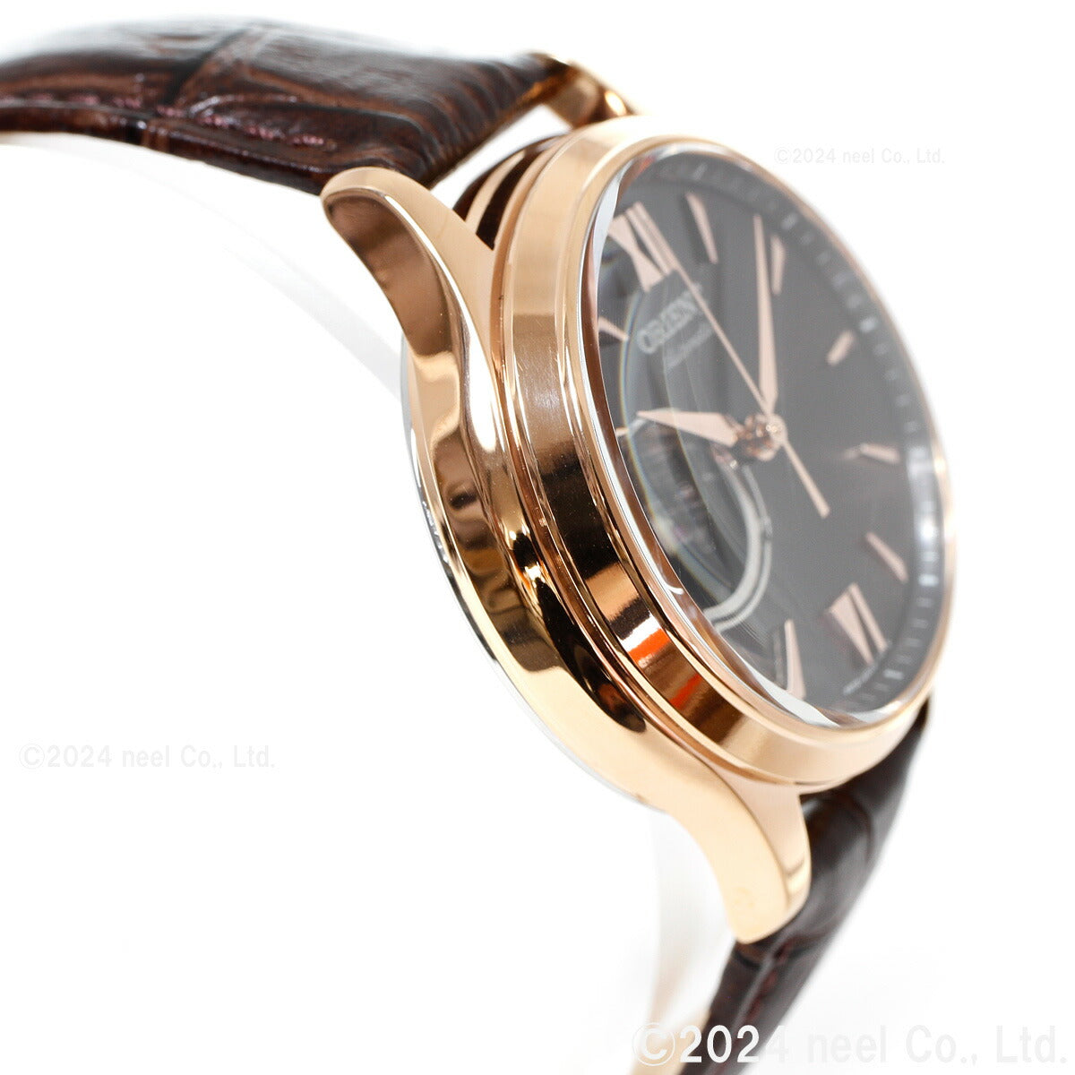 ORIENT STAR RN-AG0727Y Black Automatic Open Heart Women's Watch