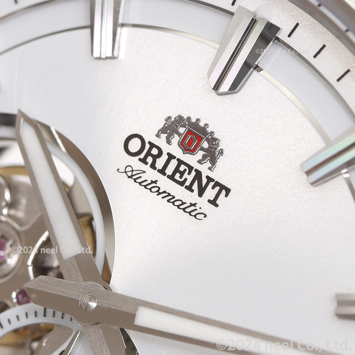 ORIENT Contemporary RN-AR0003S White Semi-skeleton Men's Watch