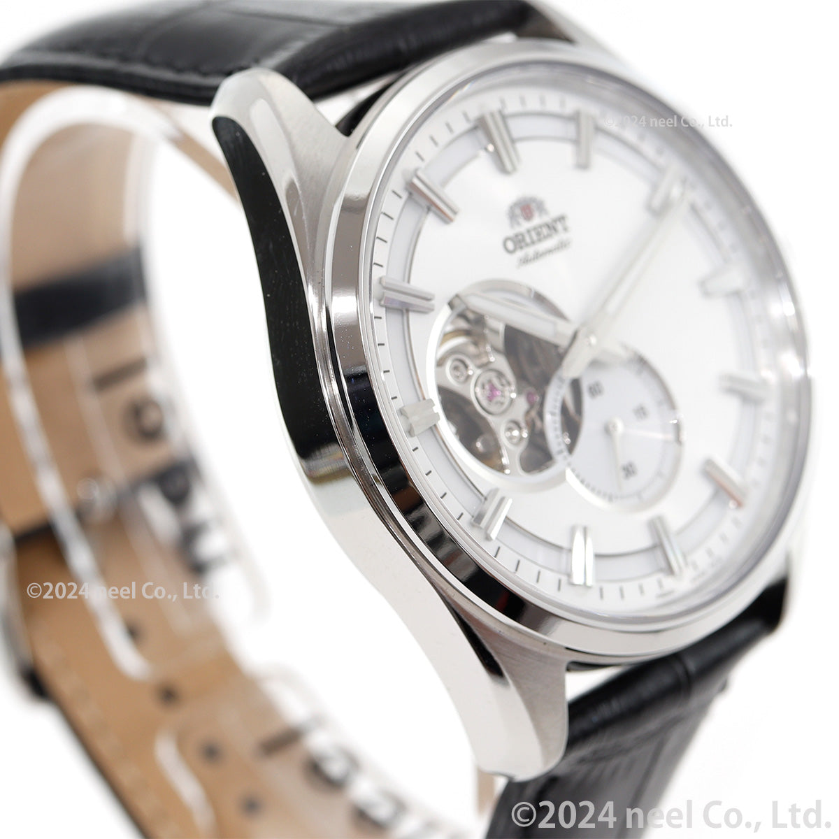 ORIENT Contemporary RN-AR0003S White Semi-skeleton Men's Watch