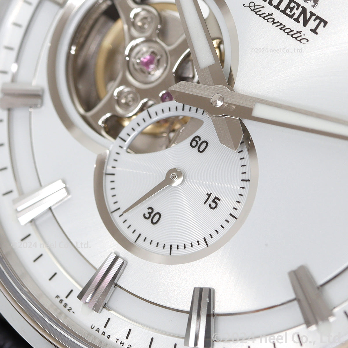 ORIENT Contemporary RN-AR0003S White Semi-skeleton Men's Watch