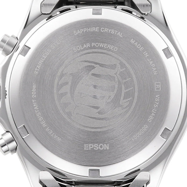 ORIENT Mako RN-TX0203S White Panda Solar Chronograph Men's Watch