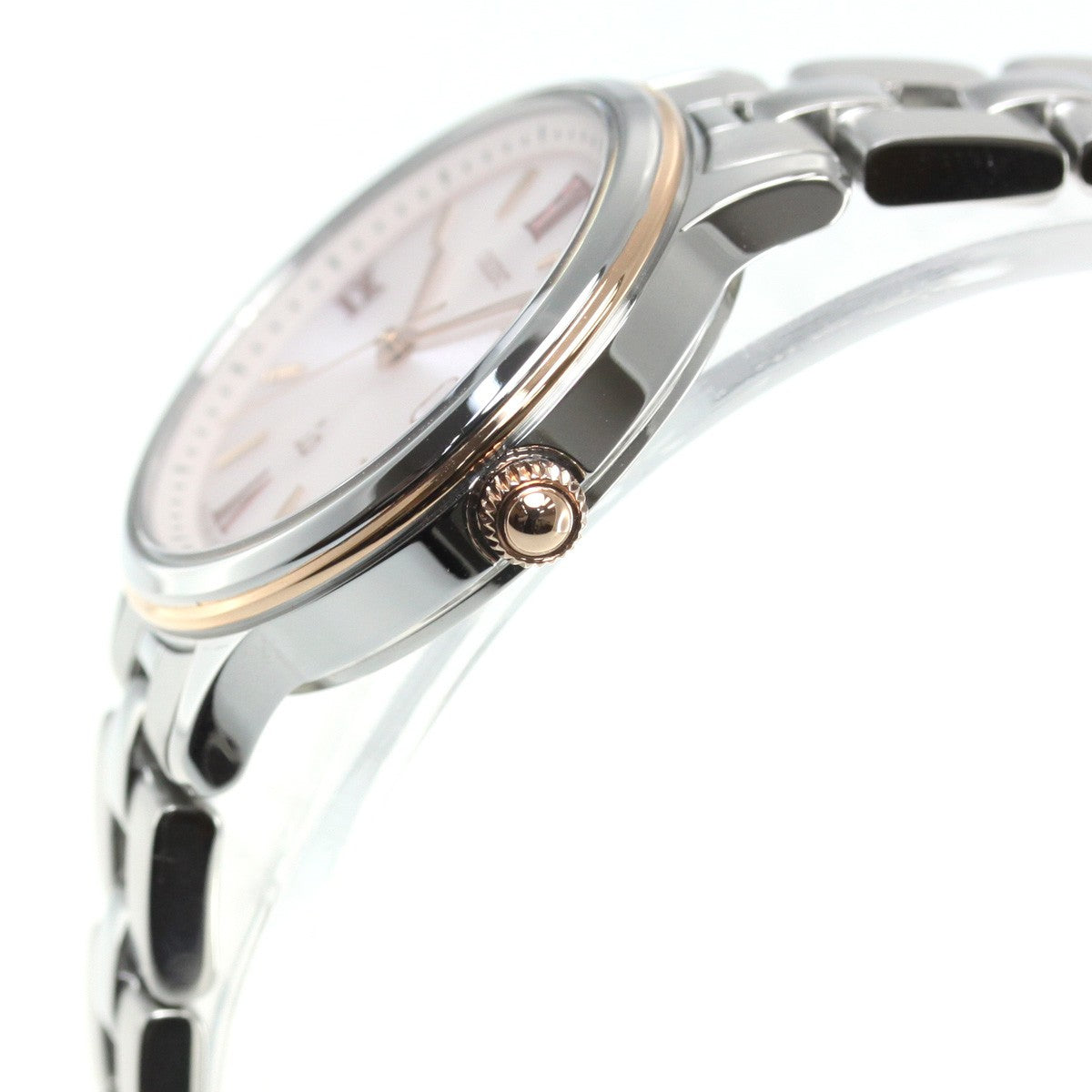 ORIENT iO NATURAL & PLAIN LIGHTCHARGE RN-WG0006P Pink Women's Watch