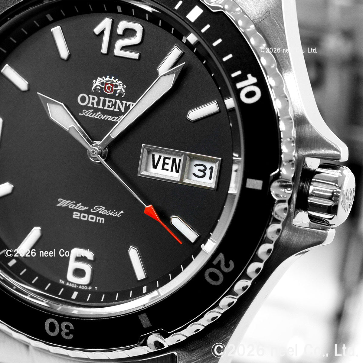 ORIENT MAKO SAA02001B3 Black Self Winding Men's Watch