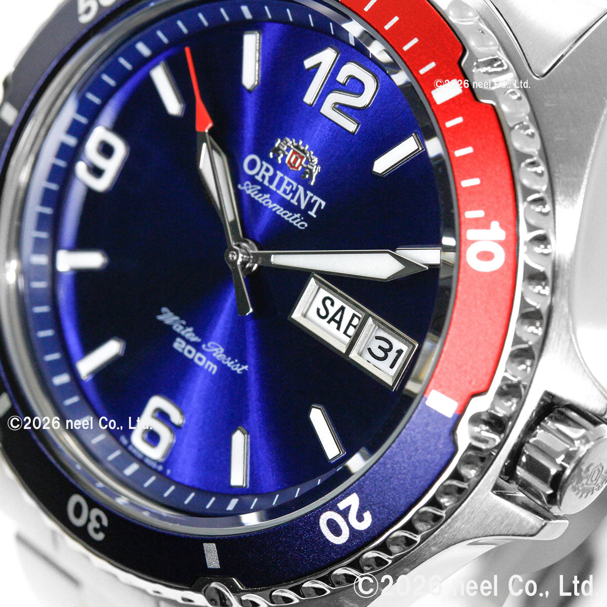 ORIENT MAKO SAA02009D3 Blue Automatic Waterproof Diver's Men's Watch