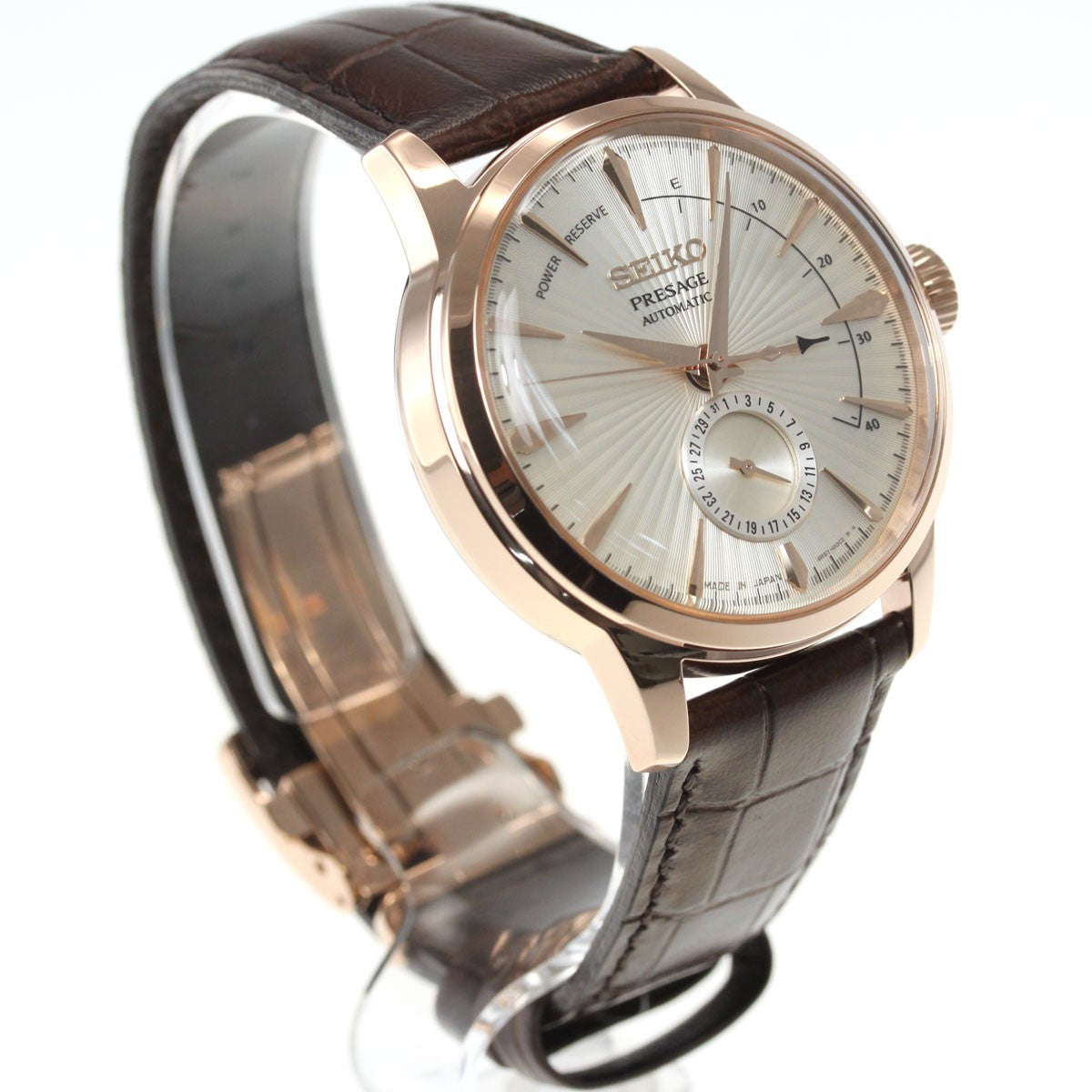 SEIKO PRESAGE Rose Gold Dial Automatic Men's Watch SARY132