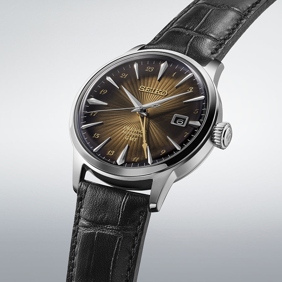 SEIKO PRESAGE SARY243 Brown Cocktail Time Automatic Men's Watch