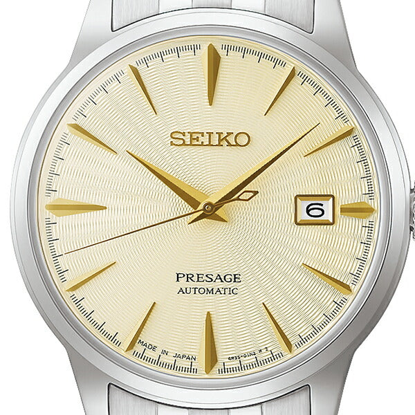 SEIKO Presage SARY273 Gold Stainless Steel Men's Watch