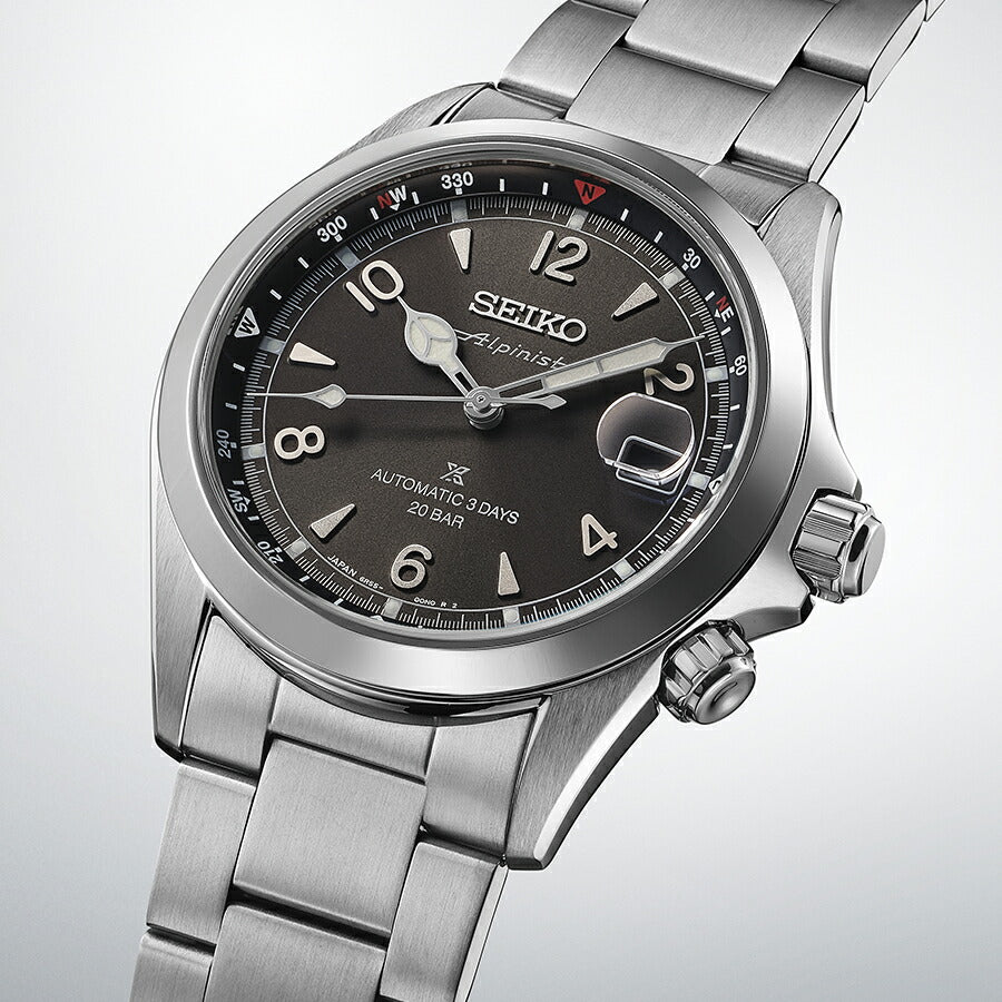 SEIKO Prospex Alpinist SBDC209 Black Automatic Sapphire Mens Watch