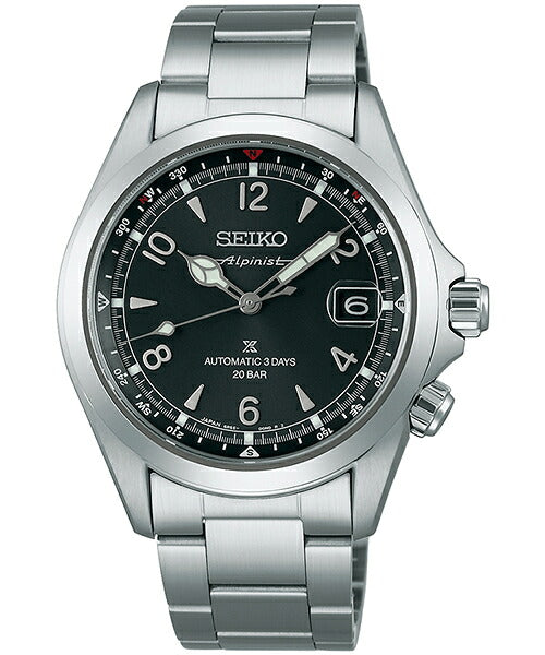 SEIKO Prospex Alpinist SBDC209 Black Automatic Sapphire Mens Watch