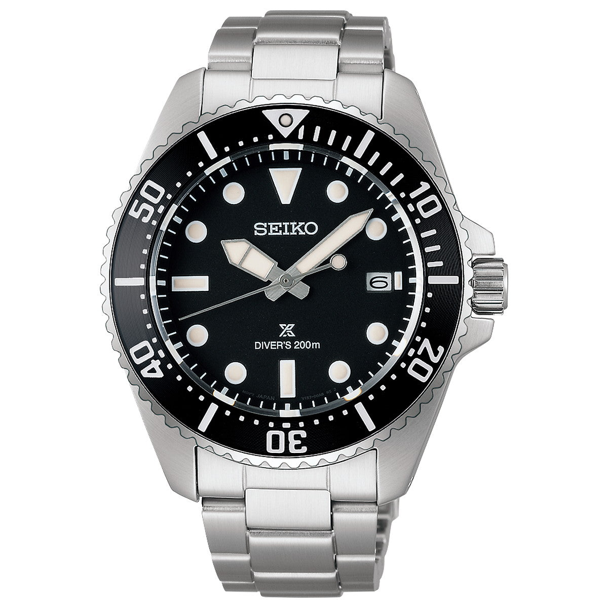 SEIKO PROSPEX SBDJ063 Black Diver Scuba Stainless Men's Watch