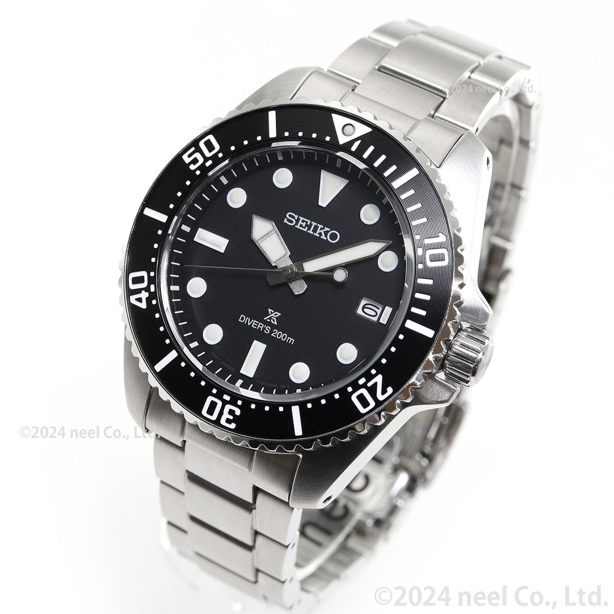 SEIKO PROSPEX SBDJ063 Black Diver Scuba Stainless Men's Watch - product image 2