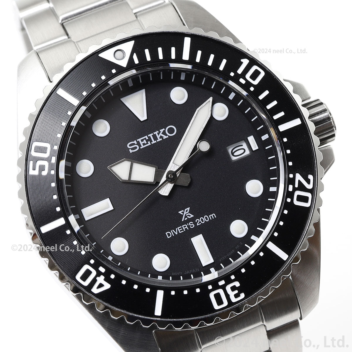 SEIKO PROSPEX SBDJ063 Black Diver Scuba Stainless Men's Watch - product image 3
