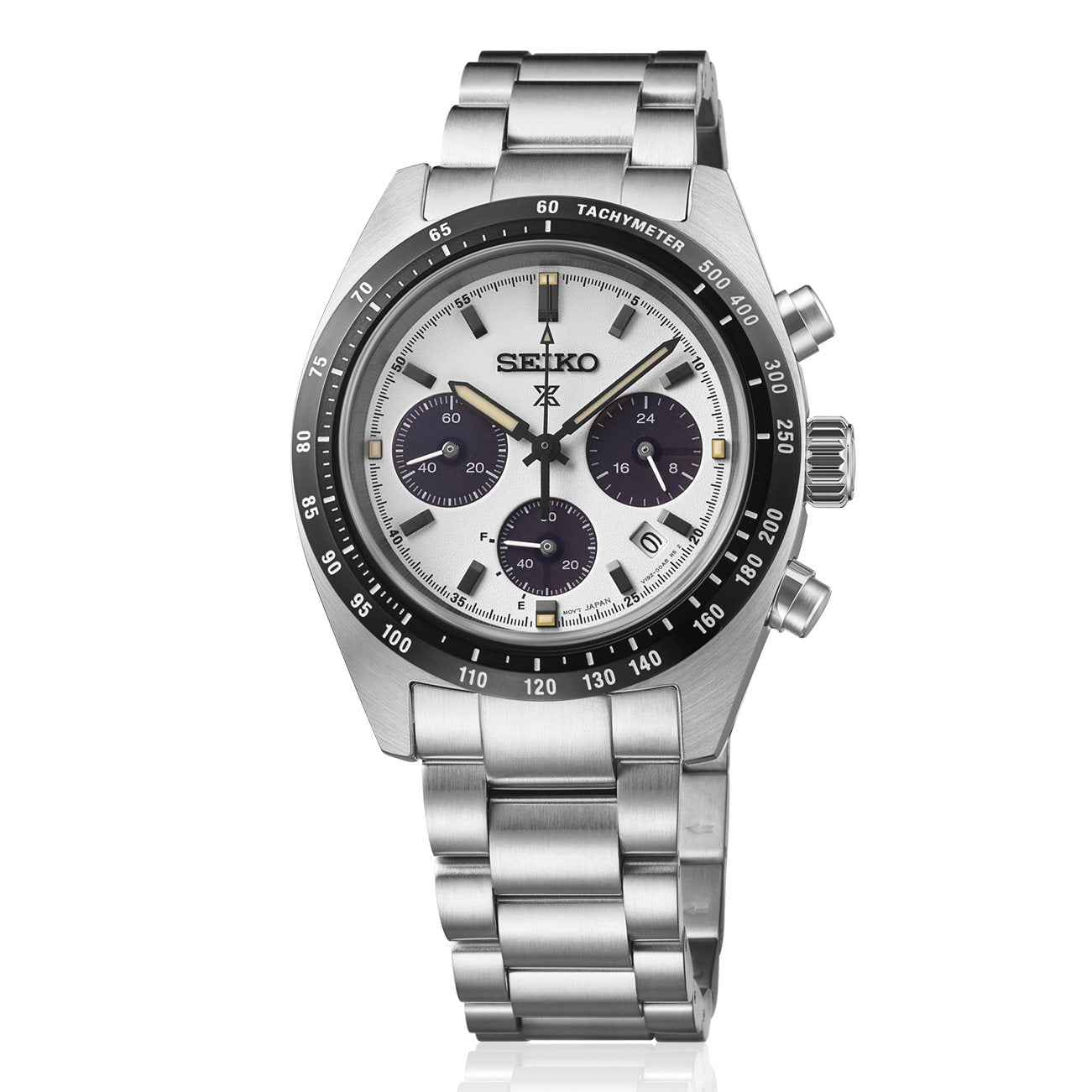 SEIKO Prospex SBDL125 White Solar Chronograph Men's Watch - Neel alternate