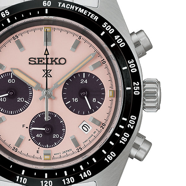 SEIKO Prospex SBDL127 Pink Solar Chronograph Men's Watch