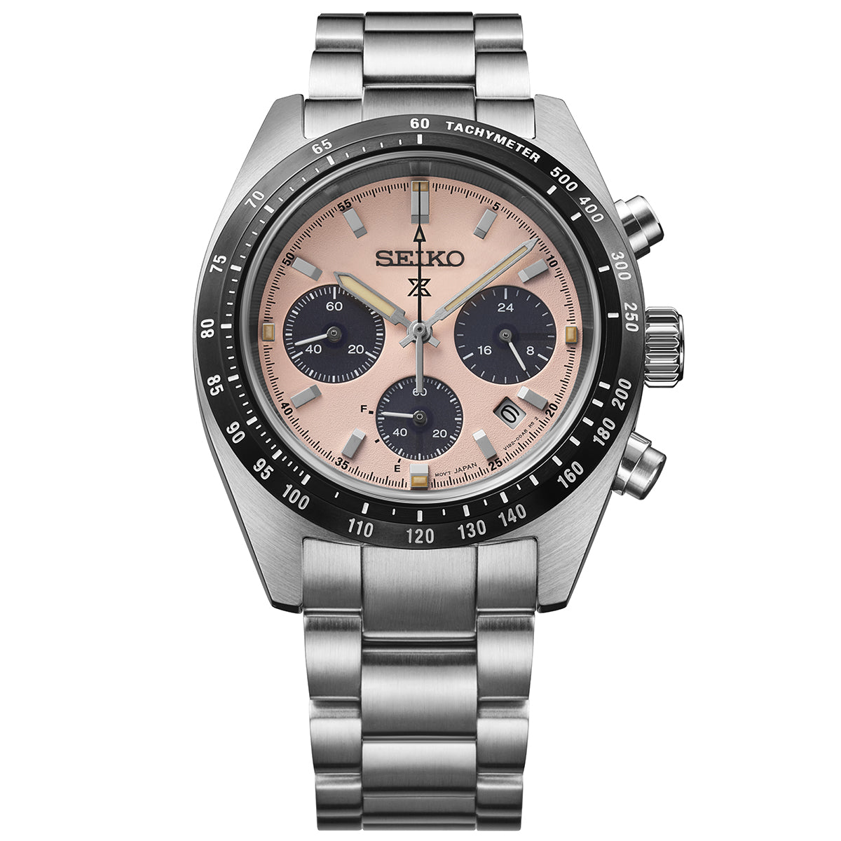 SEIKO Prospex SBDL127 Pink Solar Chronograph Men's Watch