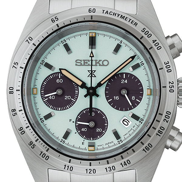 SEIKO Prospex Speedtimer SBDL129 Opal Green Chronograph Men's Watch
