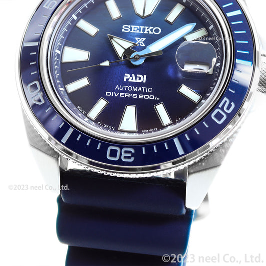 SEIKO PROSPEX SBDY123 Blue PADI Special Edition Automatic Men's Watch