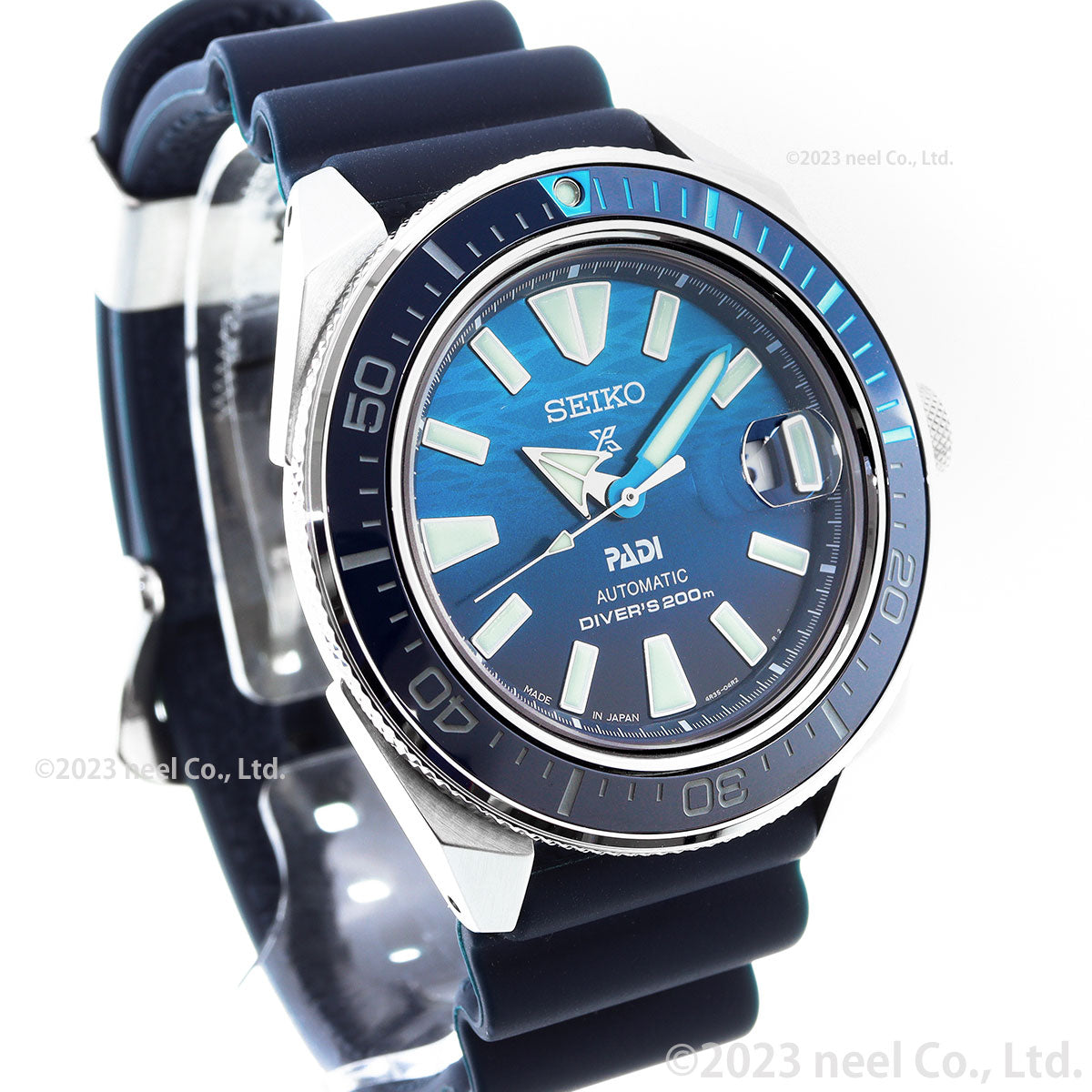 SEIKO PROSPEX SBDY123 Blue PADI Special Edition Automatic Men's Watch