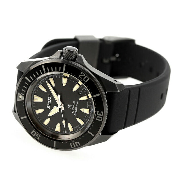 SEIKO PROSPEX SBDY133 Black SAMURAI Total Automatic Men's Watch