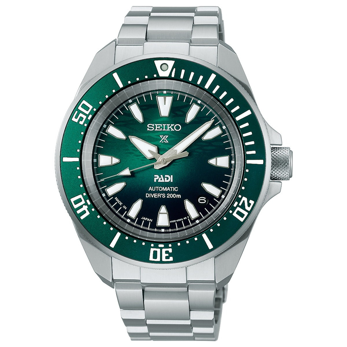 SEIKO Prospex Samurai PADI SBDY135 Green Men's Watch