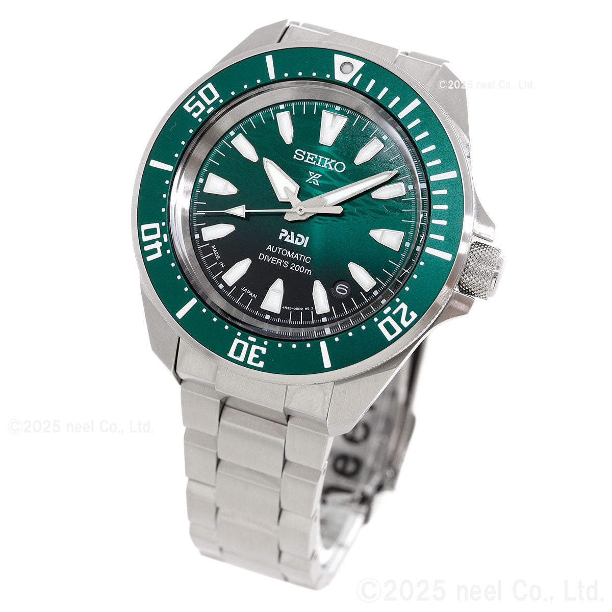 SEIKO Prospex Samurai PADI SBDY135 Green Men's Watch