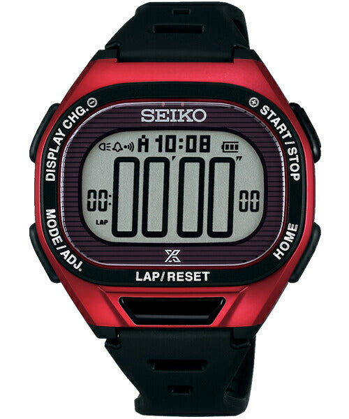 SEIKO Prospex Super Runners SBEF047 Red Black Sport Men's Watch