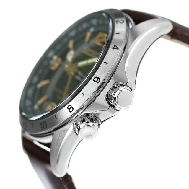 SEIKO Prospex Alpinist GMT Green Dial Men's Watch SBEJ005