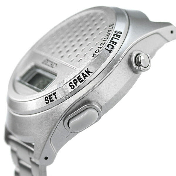 SEIKO Digital Voice SBJS013 Silver Watch