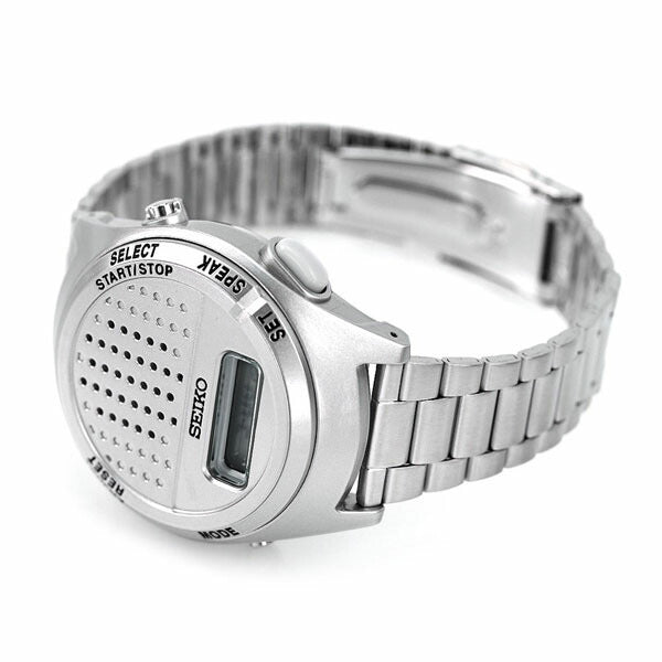 SEIKO Digital Voice SBJS013 Silver Watch