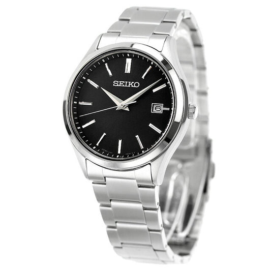 SEIKO Selection SBPX147 Black solar 3 hands calendar Men's Watch - product image 1