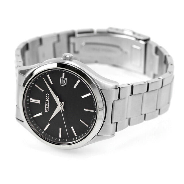 SEIKO Selection SBPX147 Black solar 3 hands calendar Men's Watch - product image 3