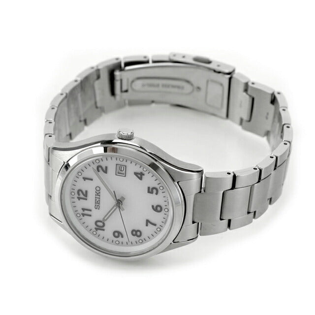 SEIKO Selection SBPX153 White Solar Sapphire Men's Watch