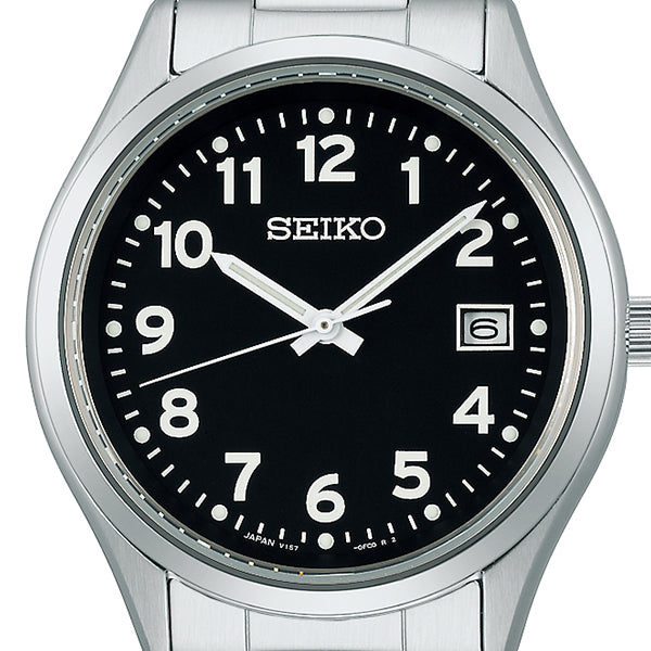 SEIKO Selection SBPX155 Black Solar Sapphire Men's Watch