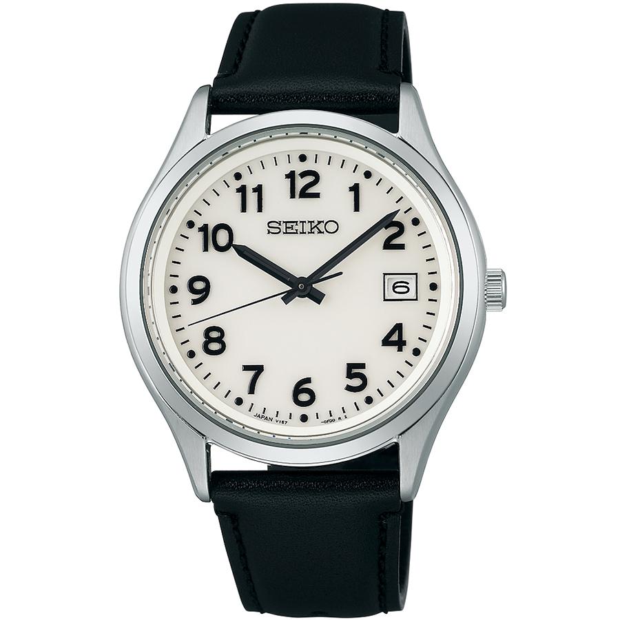 SEIKO Selection White Dial Solar Men's Watch SBPX157